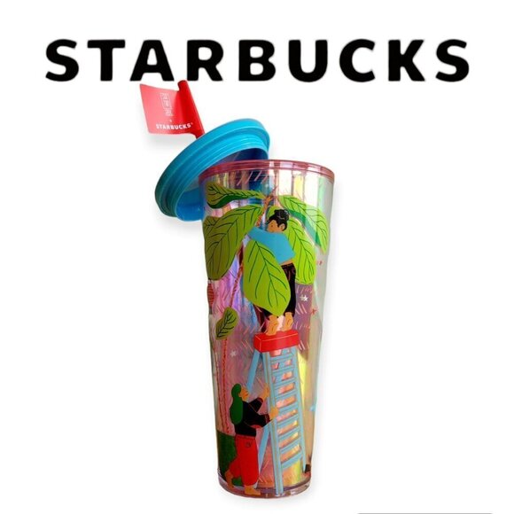 Starbucks AAPI (Asian Heritage Month) Cold Cup Tumbler 2024 NWT size 24-oz - Picture 1 of 4